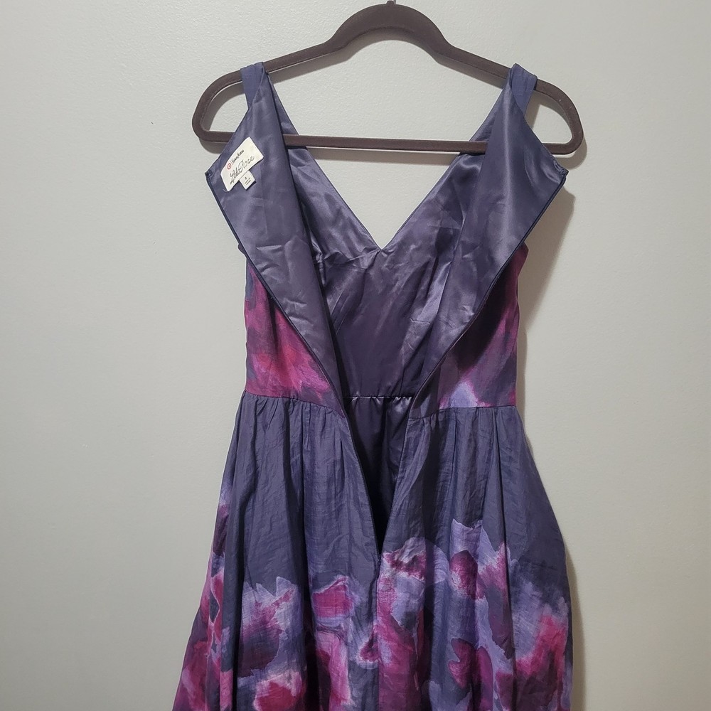 Vintage Lela Rose from Neiman Marcus Silk Blend Dress Size 2 - Picture 3 of 6